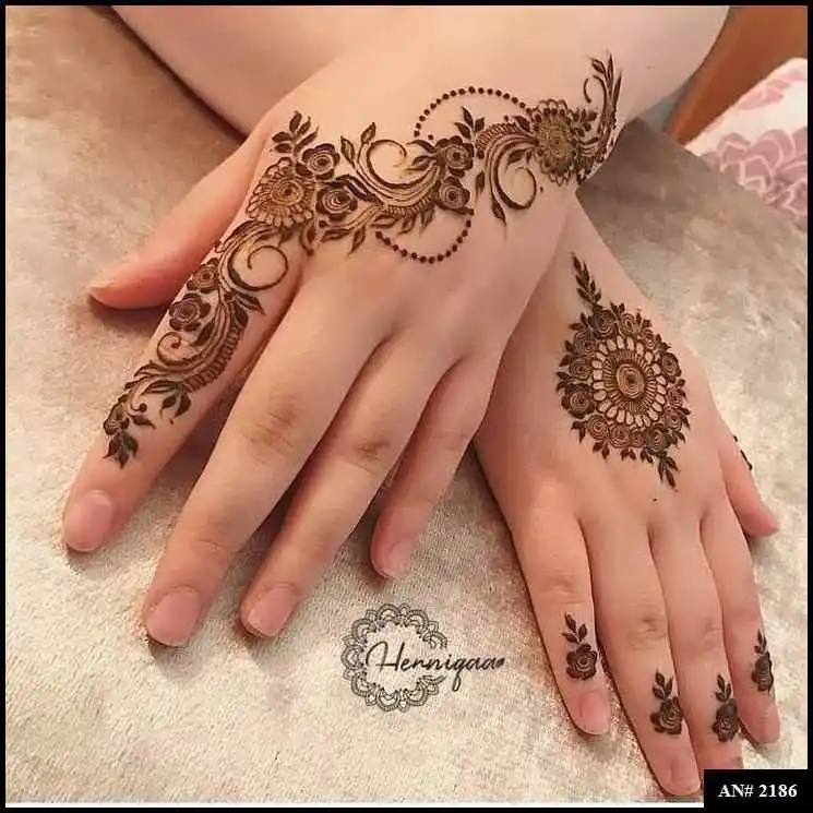 Round Mehndi Design