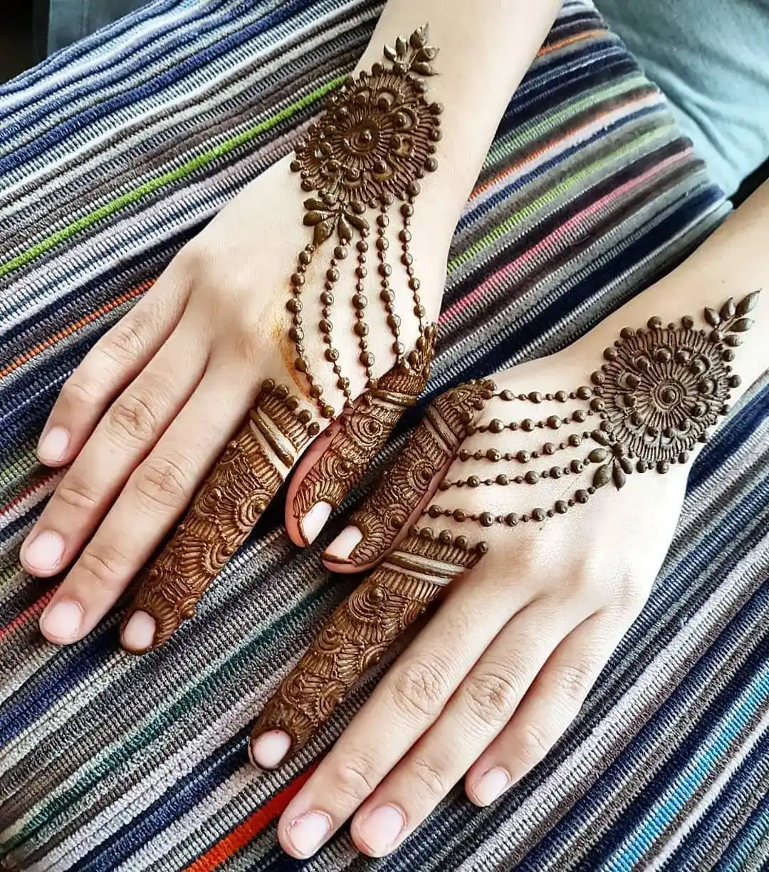 Round Mehndi Design