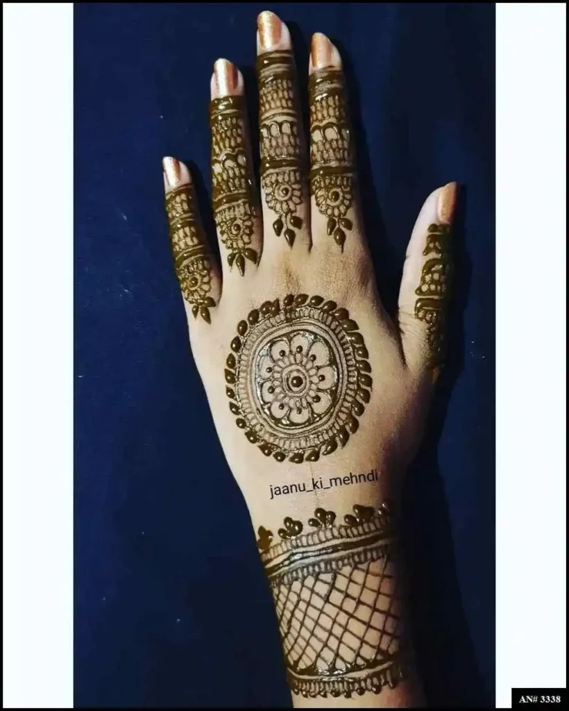Simple Mehndi Designs For Girls