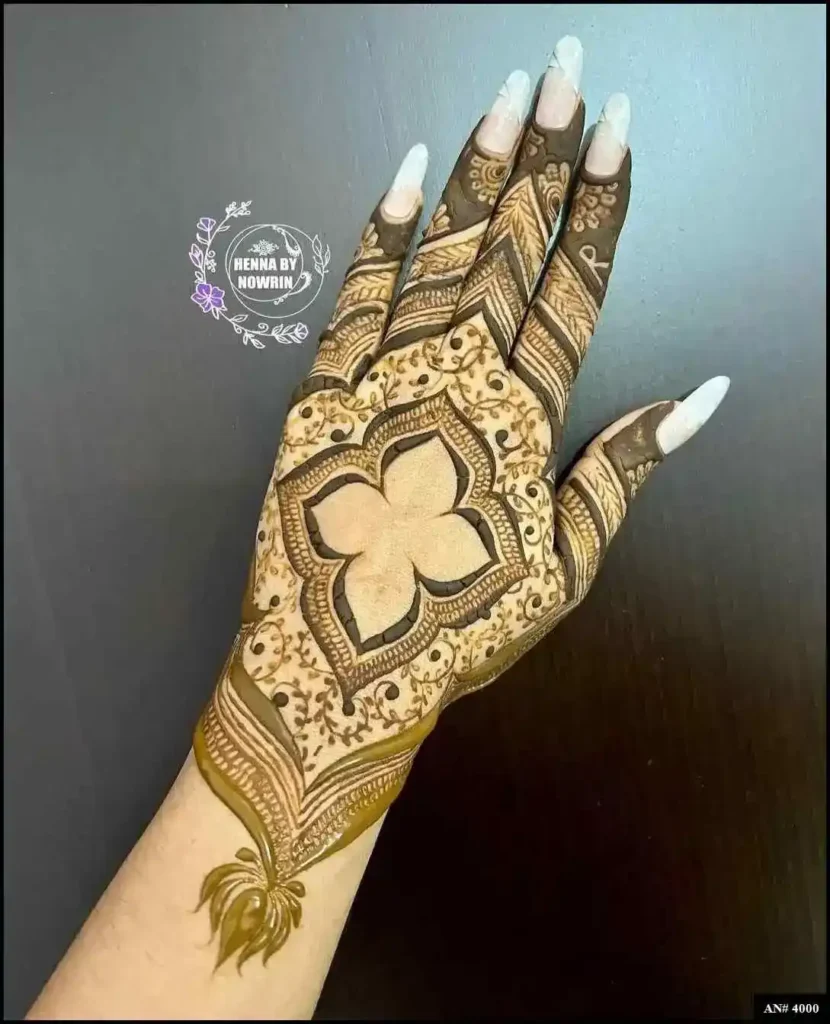 Simple Mehndi Designs For Girls