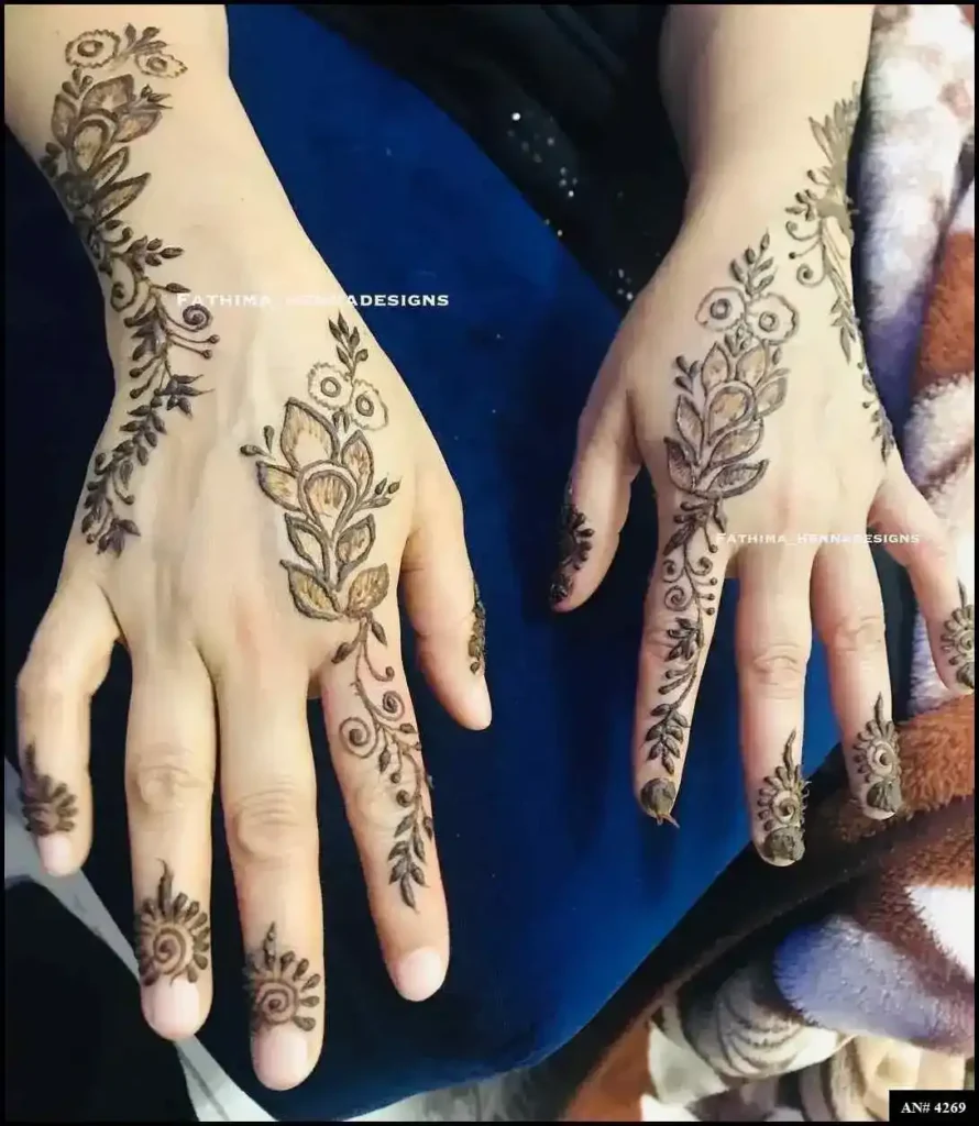 Simple Mehndi Designs For Girls