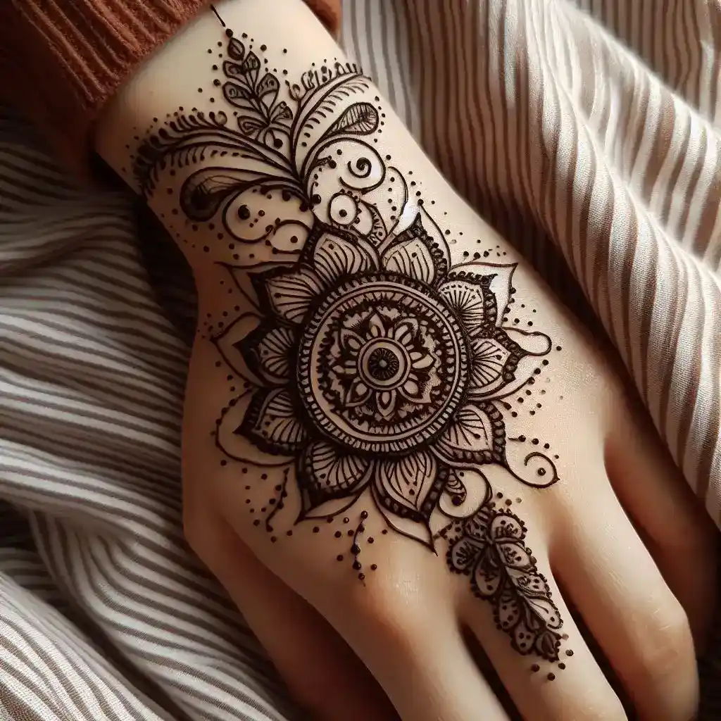 Simple Mehndi Designs For Girls