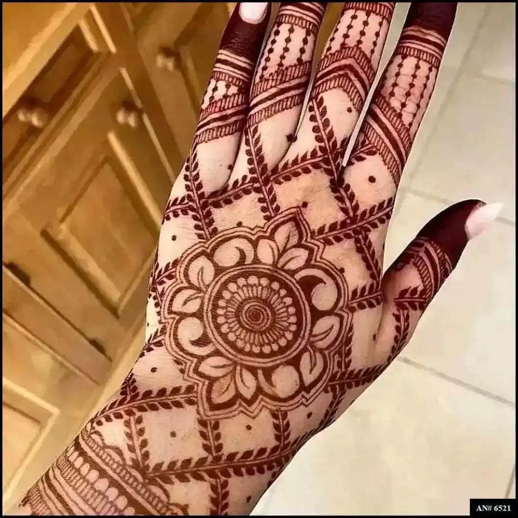 Simple Mehndi Designs For Girls