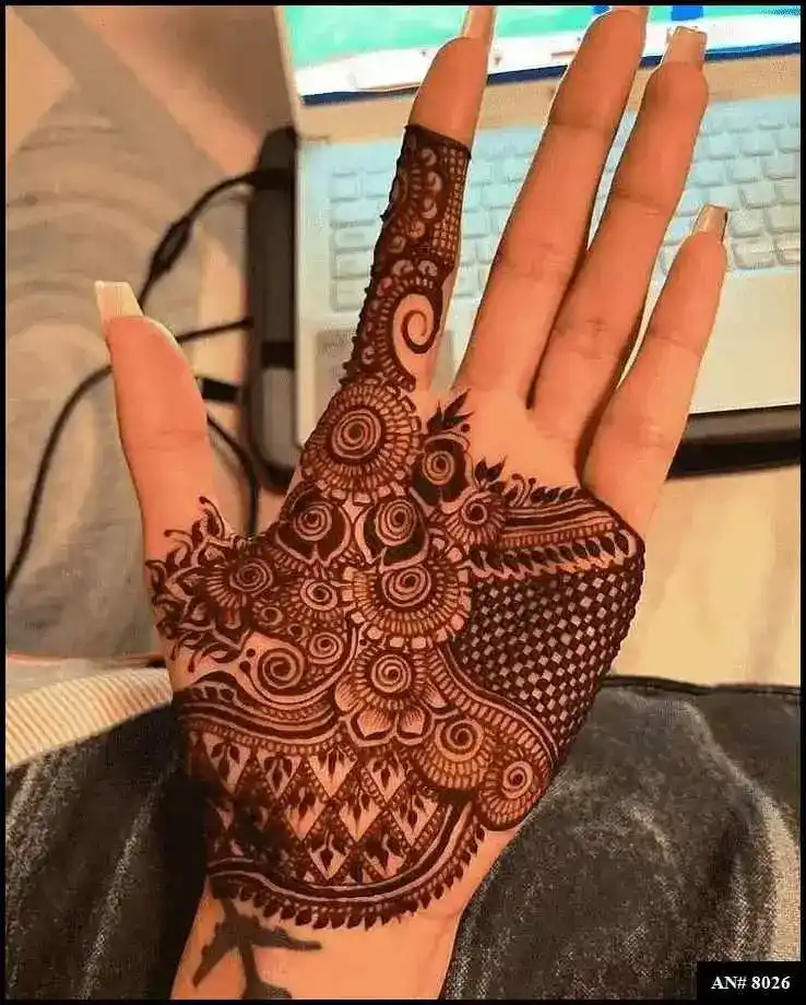 Simple Mehndi Designs For Girls