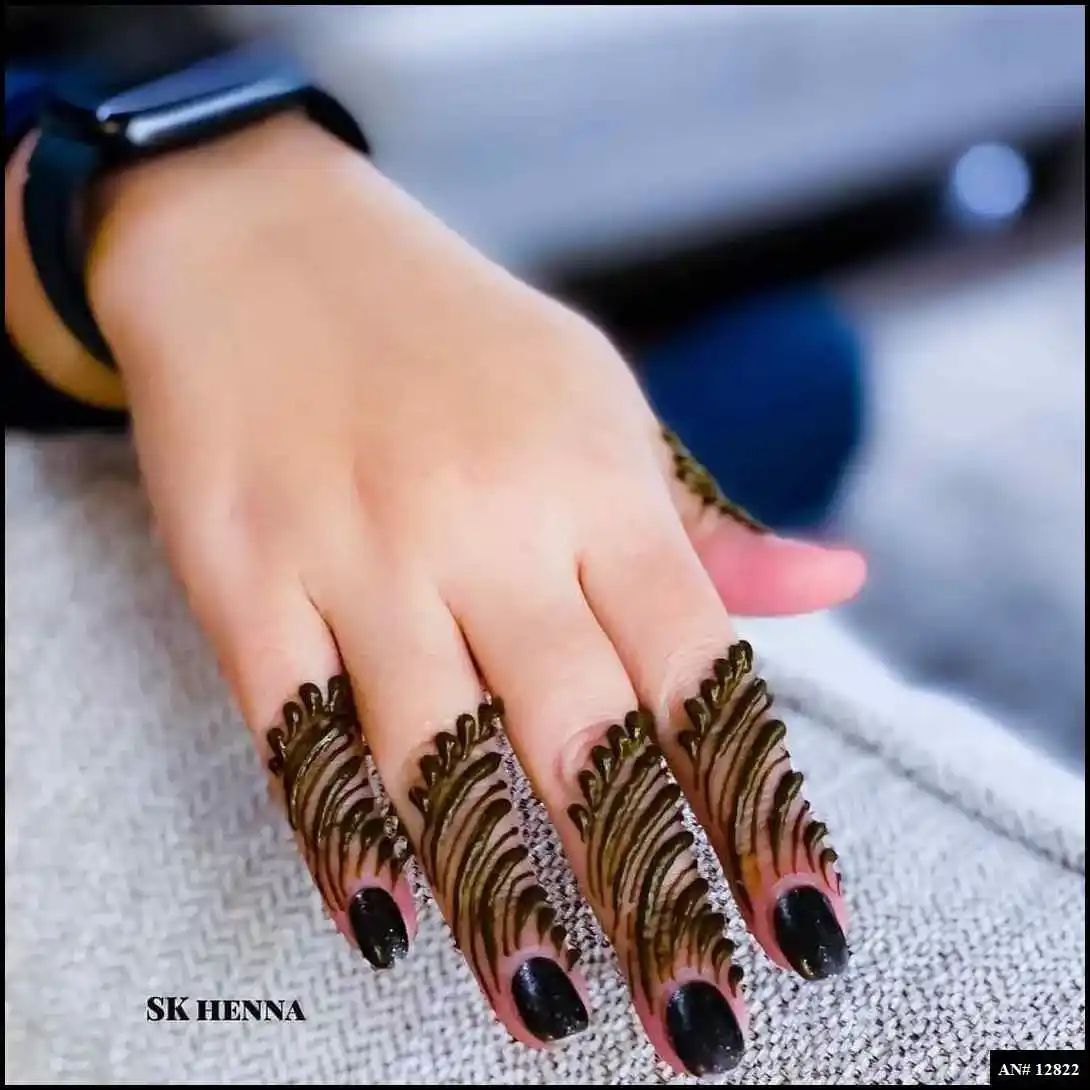 Simple Mehndi Designs For Girls
