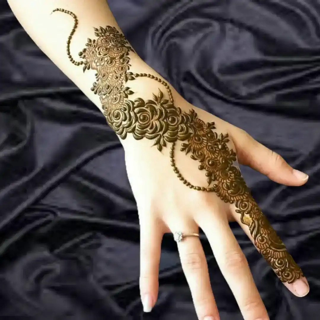 Simple Mehndi Designs For Girls
