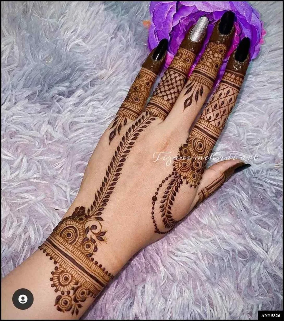 Stylish Mehndi Design