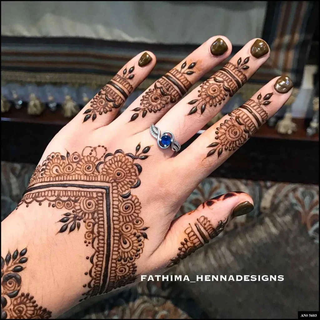 Stylish Mehndi Design