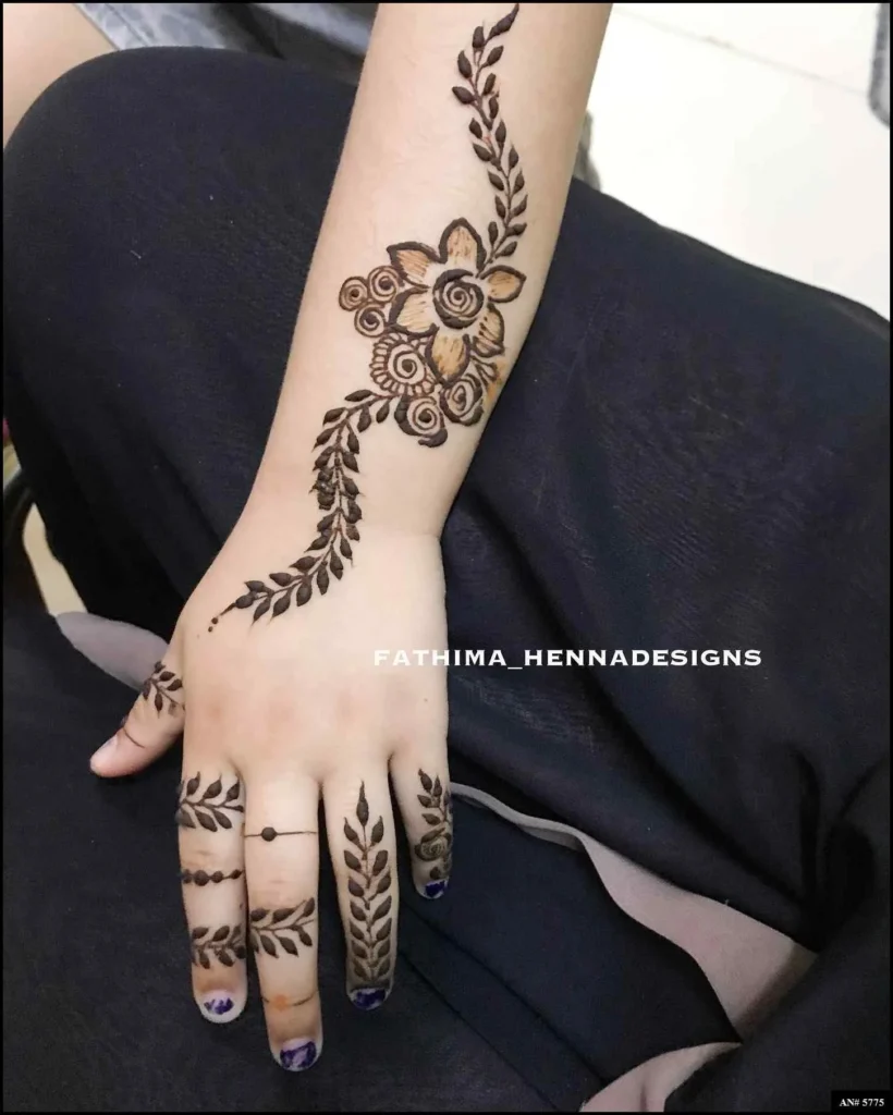 Stylish Mehndi Design
