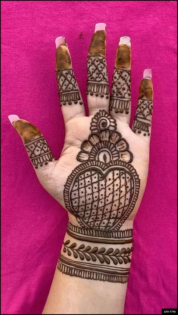 Stylish Mehndi Design