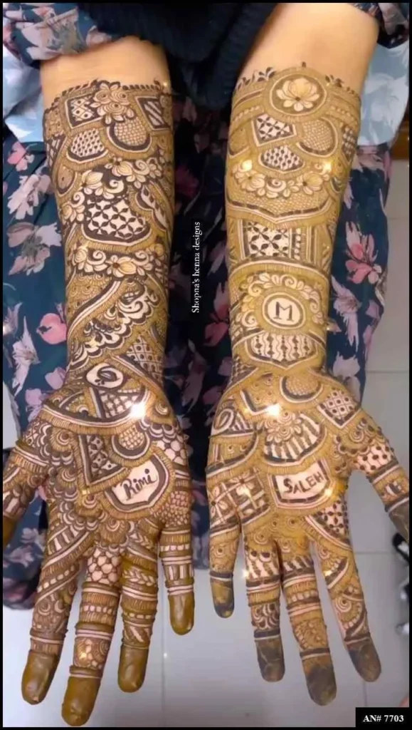 Stylish Mehndi Design