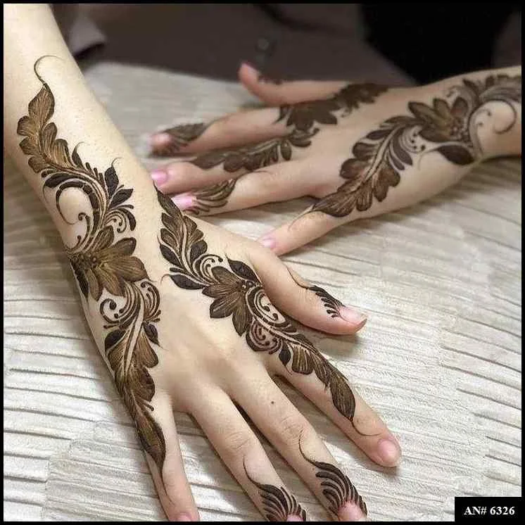 Stylish Mehndi Design No