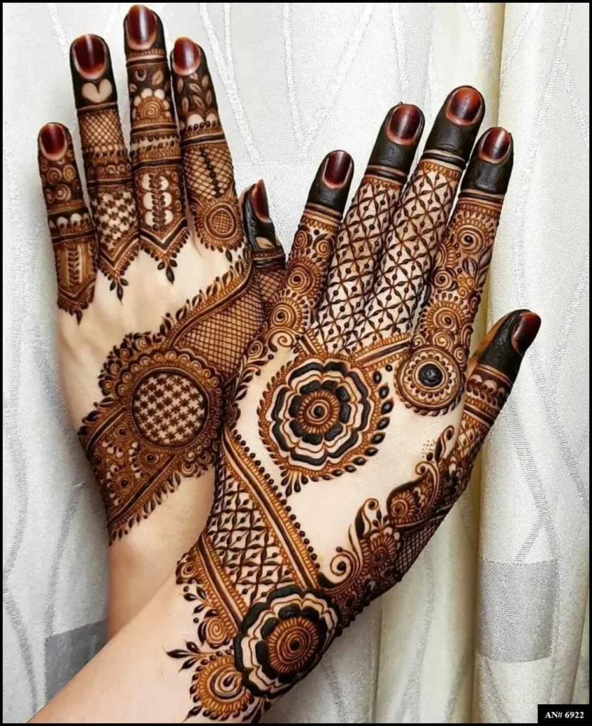 Stylish Mehndi Design No