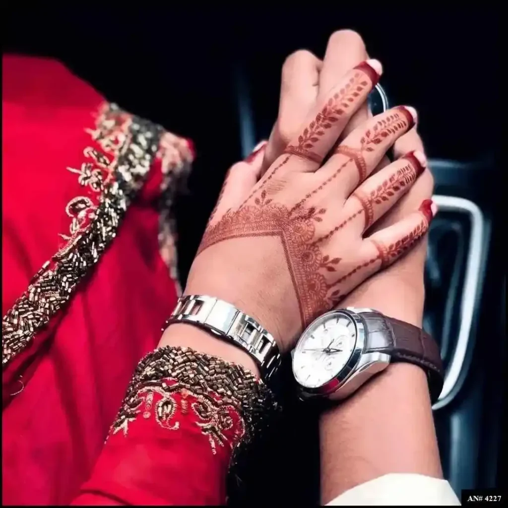 Back Side Mehndi Design