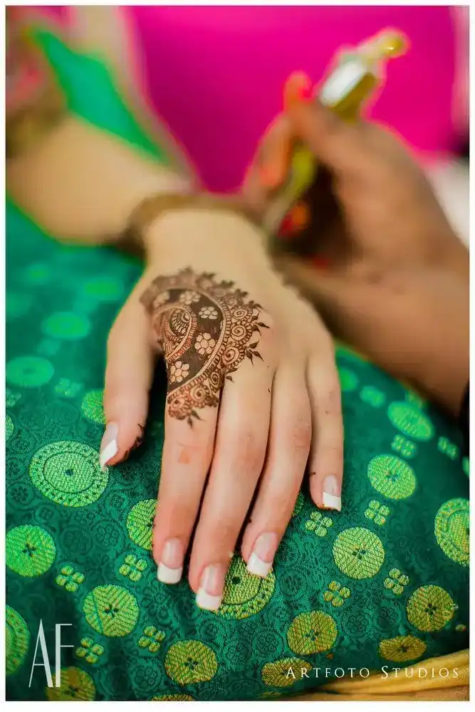 Back Side Mehndi Design