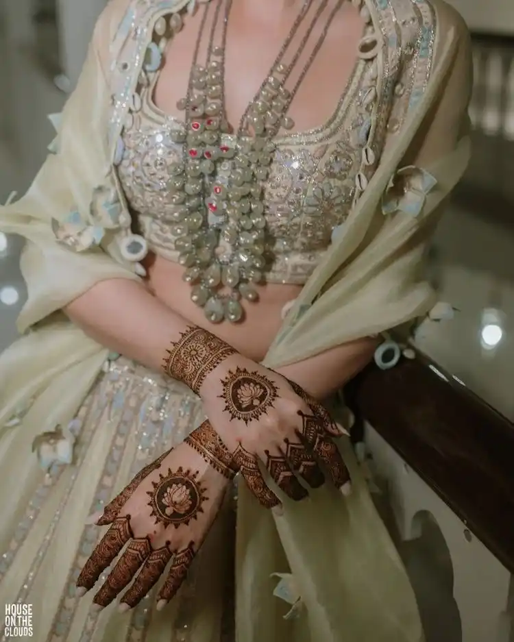 Back Side Mehndi Design