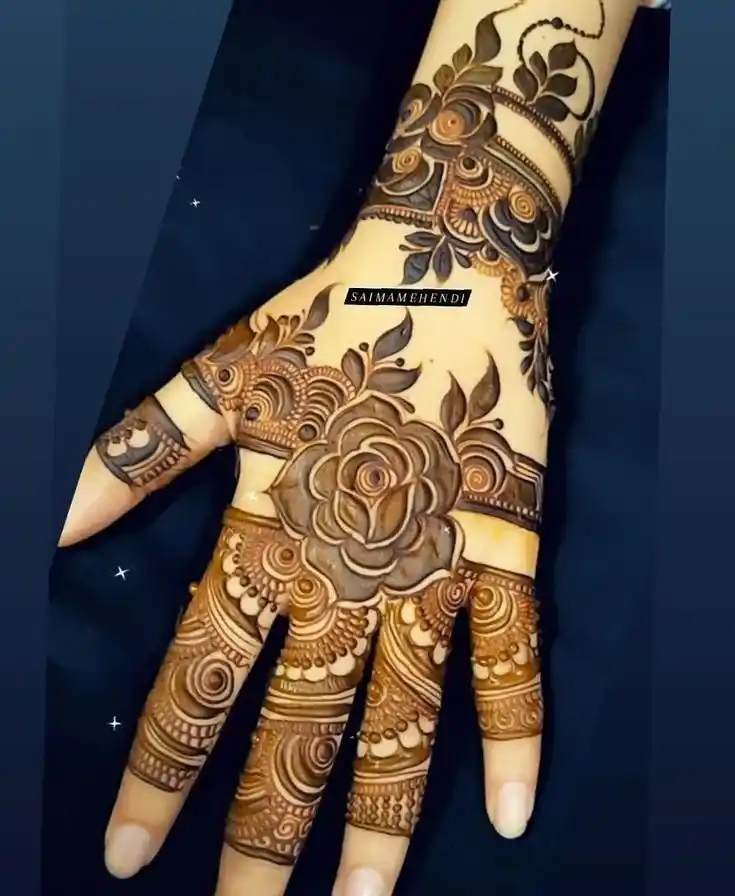 Khafif Mehndi Design