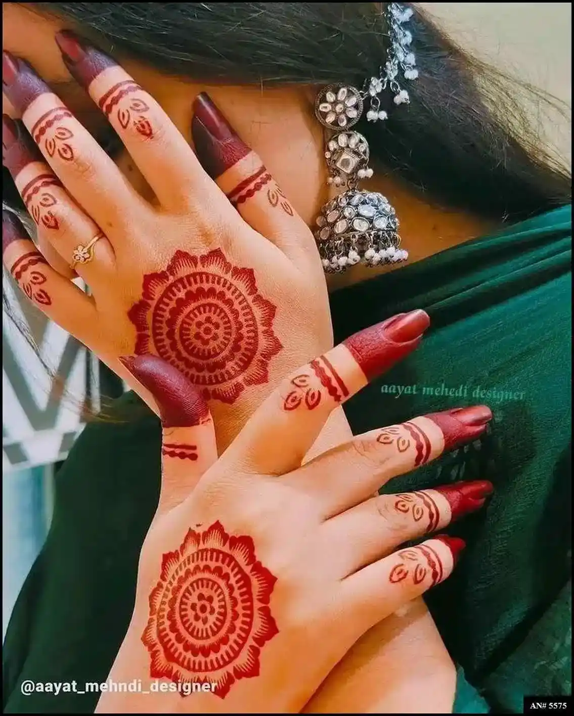 Khafif Mehndi Design