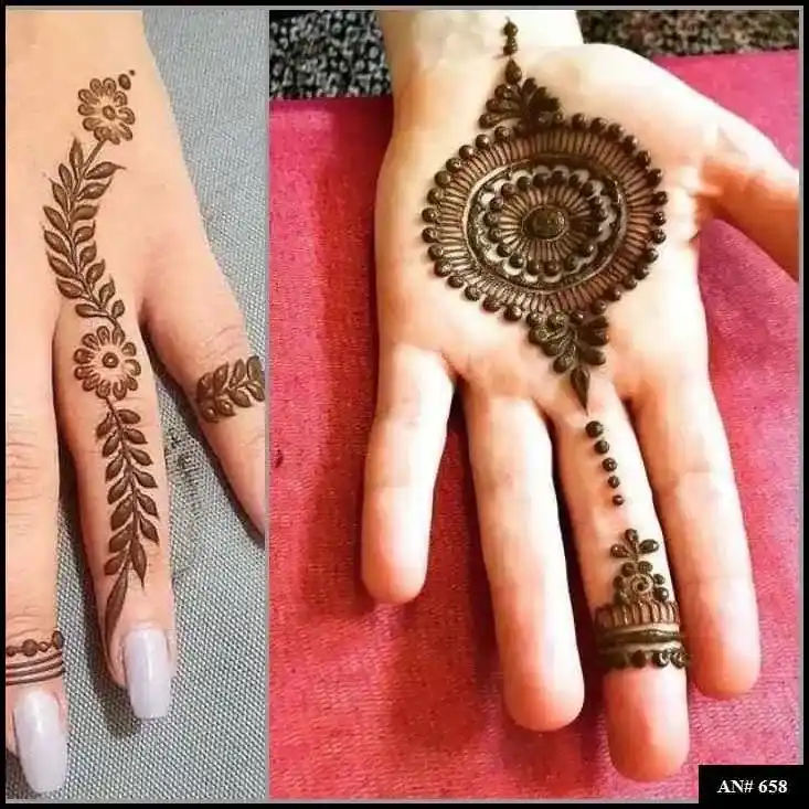 Khafif Mehndi Design