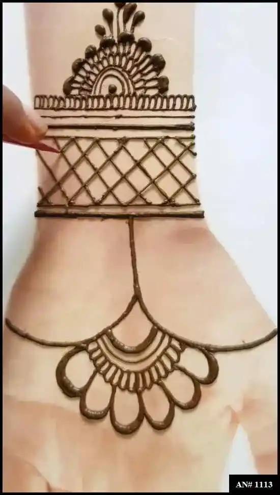 Khafif Mehndi Design