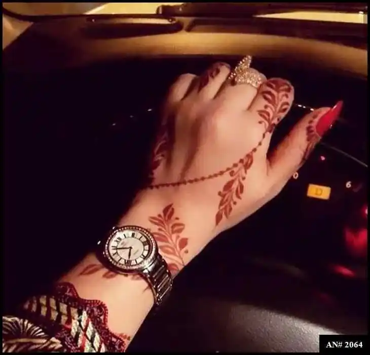 Khafif Mehndi Design