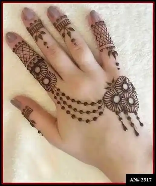 Khafif Mehndi Design