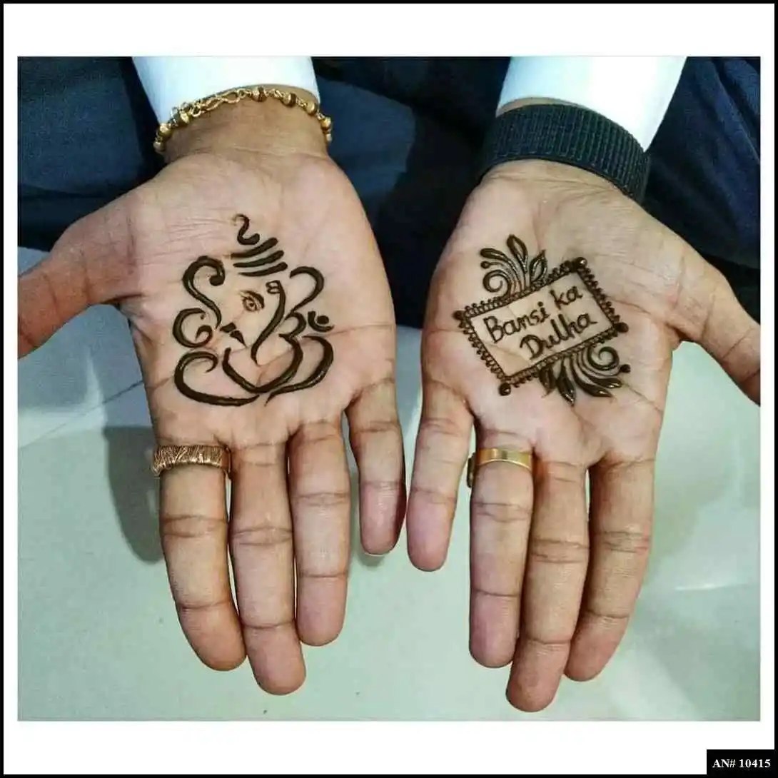 Khafif Mehndi Design