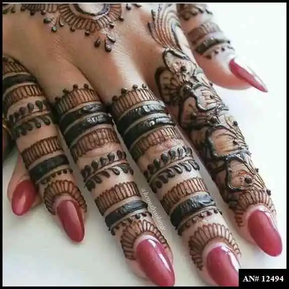 Khafif Mehndi Design