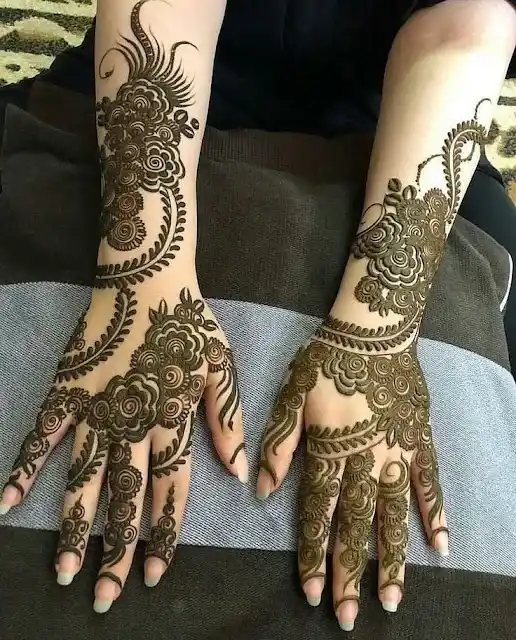 Khafif Mehndi Design
