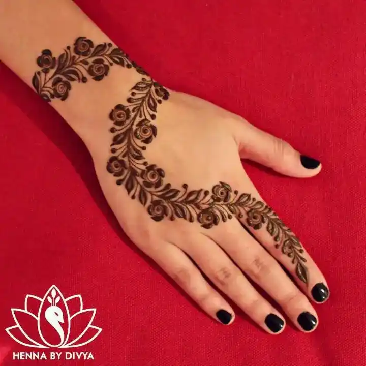 Khafif Mehndi Design