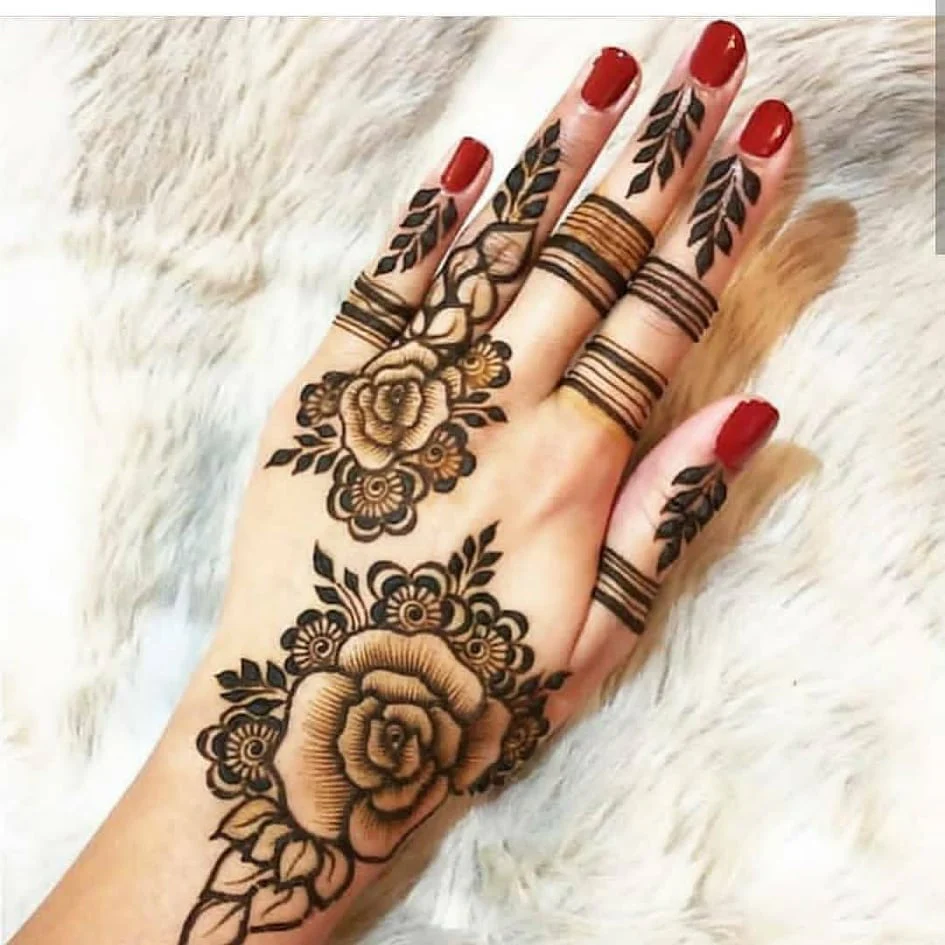 Pakistani Arabic Mehndi Design