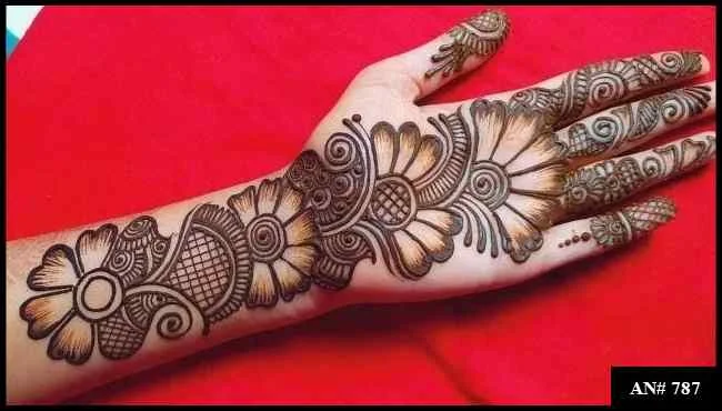 Pakistani Arabic Mehndi Design