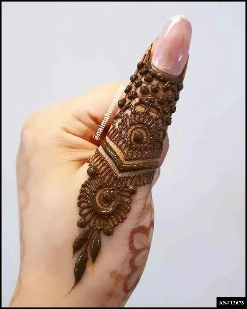 Pakistani Arabic Mehndi Design
