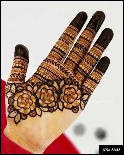 Pakistani Arabic Mehndi Design