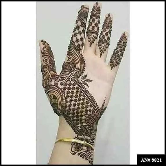 Pakistani Arabic Mehndi Design