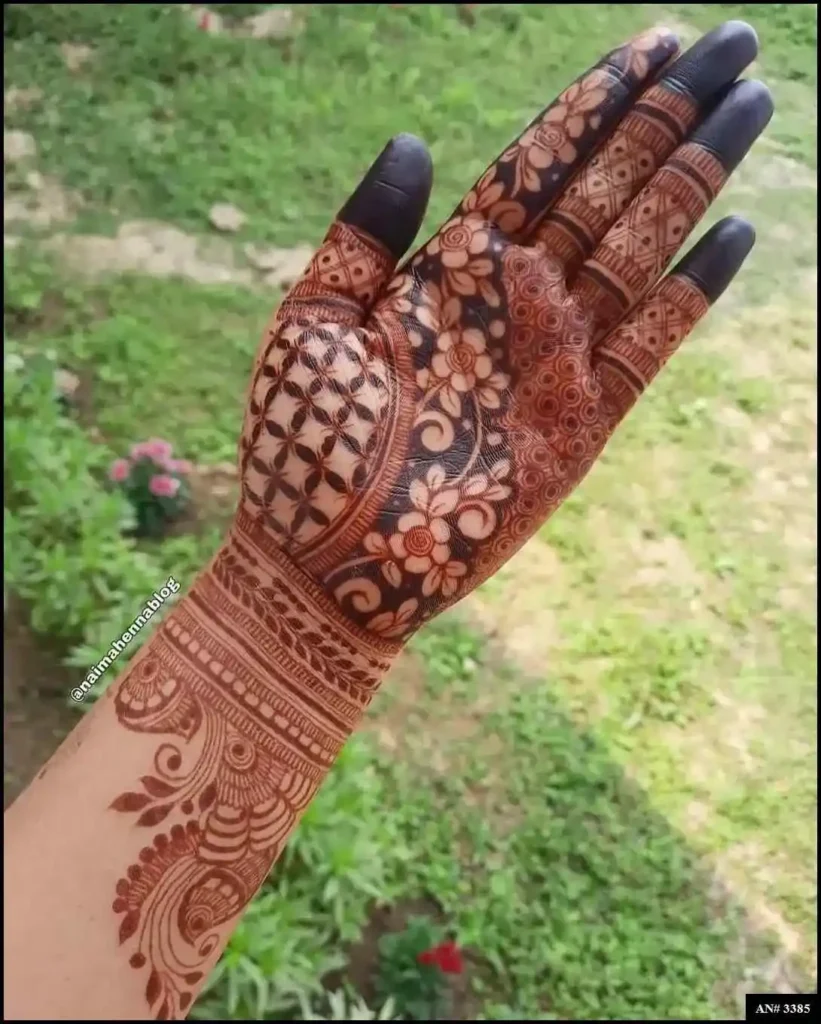 Palm Mehndi Design