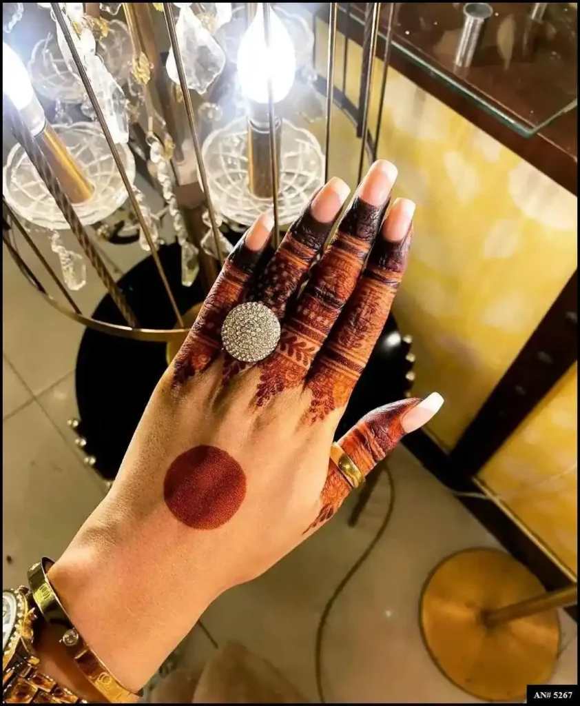 Palm Mehndi Design