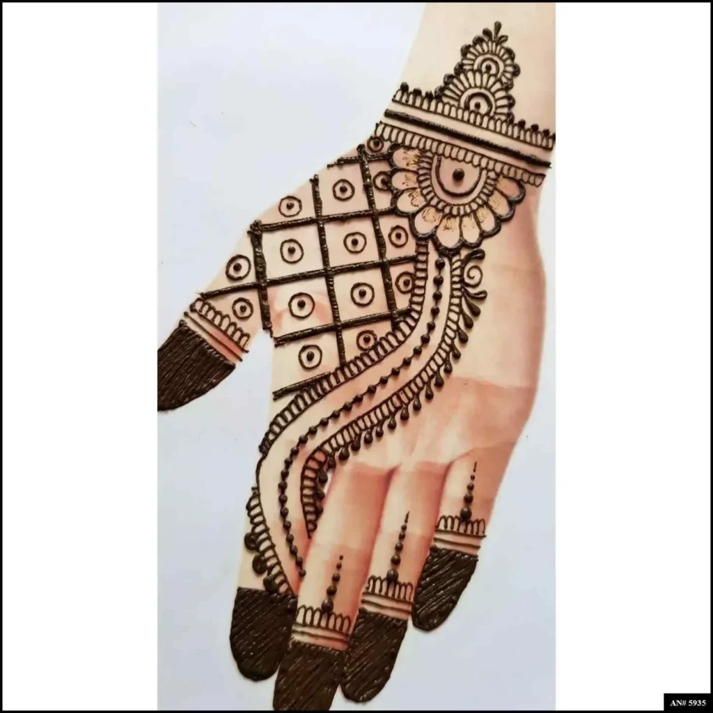 Palm Mehndi Design